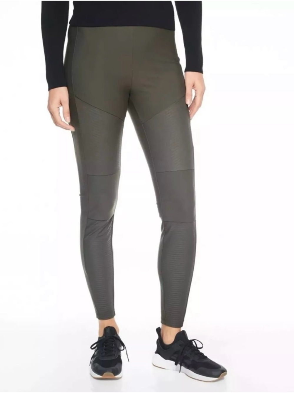 Athleta High-Rise Olive Madison MotoTight Size 0 NWD